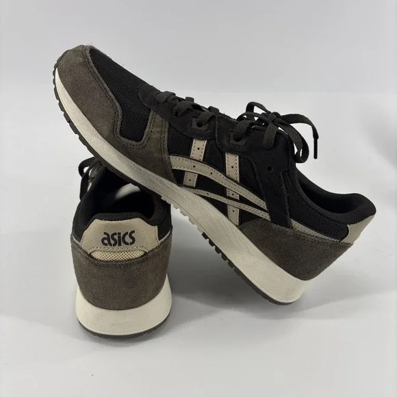 ASICS Lyte Classic Women's Ortholite Sneakers Sz 8.5 Black/Gravel 90's Inspired - Picture 6 of 8